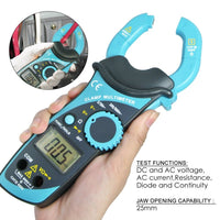 ILMU-1007 Digital Auto Range Clamp Multimeter AC DC Voltage Current Tester LCD Display CE Marking - Instrulife