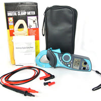 ILMU-1007 Digital Auto Range Clamp Multimeter AC DC Voltage Current Tester LCD Display CE Marking - Instrulife