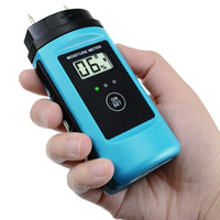ILMM-1015 Digital Wood & Building Material Moisture Meter Tester w/ LED Indicator, Sawn Timber Cardboard Paper Mortar Concrete Plaster Environment Temperature, for Woodworking Woodworker Handcrafter - Instrulife