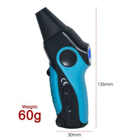 ILAU-1017 Digital 2-in-1 Car Motor Tire Pressure Gauge Measure + Tire Veins Depth CE Marking LCD Display - Instrulife