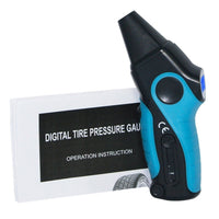 ILAU-1017 Digital 2-in-1 Car Motor Tire Pressure Gauge Measure + Tire Veins Depth CE Marking LCD Display - Instrulife