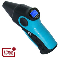 ILAU-1017 Digital 2-in-1 Car Motor Tire Pressure Gauge Measure + Tire Veins Depth CE Marking LCD Display - Instrulife