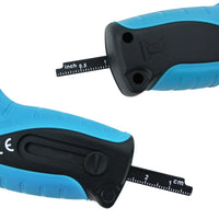 ILAU-1017 Digital 2-in-1 Car Motor Tire Pressure Gauge Measure + Tire Veins Depth CE Marking LCD Display - Instrulife