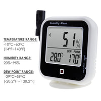 ILTH-1019 Digital Indoor / Outdoor Thermo-Hygrometer Thermometer Measure Dew Point & Relative Humidity RH - Instrulife