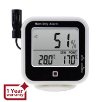 ILTH-1019 Digital Indoor / Outdoor Thermo-Hygrometer Thermometer Measure Dew Point & Relative Humidity RH - Instrulife
