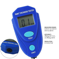 ILTM-1025 Digital Non-Magnetic Coating Thickness Gauge Car Painting Thickness Meter Tester Mini Handheld Tool - Instrulife
