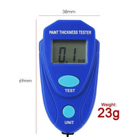 ILTM-1025 Digital Non-Magnetic Coating Thickness Gauge Car Painting Thickness Meter Tester Mini Handheld Tool - Instrulife