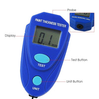 ILTM-1025 Digital Non-Magnetic Coating Thickness Gauge Car Painting Thickness Meter Tester Mini Handheld Tool - Instrulife