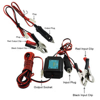 ILAU-1029 Car Data Saver 12V DC Hold Memory Code Engine Maintenance Radio Station Clock Setting - Instrulife