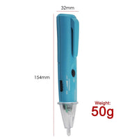 ILCT-1030 Non-Contact AC Voltage Detector 5~1000V Cable Wire Socket Checker LED Indicator & Buzzer - Instrulife