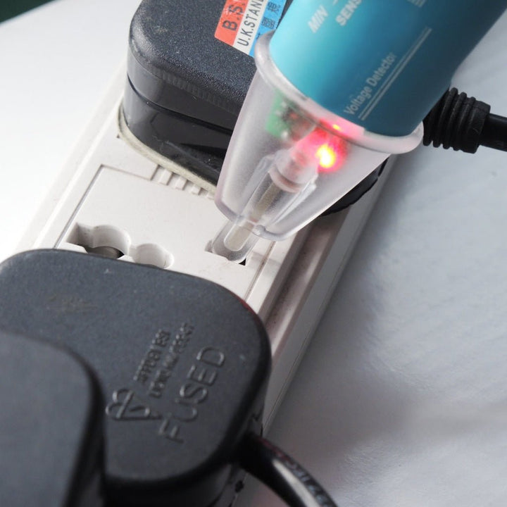 ILCT-1030 Non-Contact AC Voltage Detector 5~1000V Cable Wire Socket Checker LED Indicator & Buzzer - Instrulife