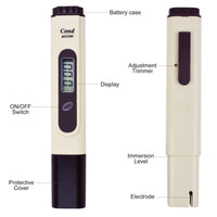ILWQ-772 Digital EC Conductivity Meter Tester Water 0~1999 us/cm with ATC & Electrode - Instrulife