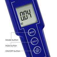 ILWQ-126 3-in-1 Digital EC / CF / TDS Meter Combo Water Quality Tester IP65 Waterproof Conductivity with ATC Aquarium, Hydroponic, Laboratories, Environmental Monitoring Test Tool Kit - Instrulife