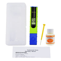 ILWQ-227 Digital LCD EC Conductivity Meter Tester 0~19.99ms/cm Pen Type with Backlight, Hydroponics, Aquaculture, Water Systems - Instrulife