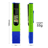 ILWQ-227 Digital LCD EC Conductivity Meter Tester 0~19.99ms/cm Pen Type with Backlight, Hydroponics, Aquaculture, Water Systems - Instrulife
