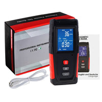 ILEM-280 Digital EMF Tester Electric and Magnetic Field Radiation Detector Temperature Measure with Color-screen Display and Rechargeable Battery Handheld Tool - Instrulife