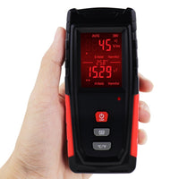 ILEM-280 Digital EMF Tester Electric and Magnetic Field Radiation Detector Temperature Measure with Color-screen Display and Rechargeable Battery Handheld Tool - Instrulife