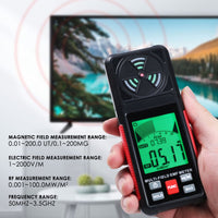 ILEM-423 Professional EMF Meter Tester Electromagnetic Field Radiation Detector EF, Radio Frequency (RF), Magnetic Field (MF) Detection for Home, Office, School, Hospitals, etc. EMF Inspections - Instrulife