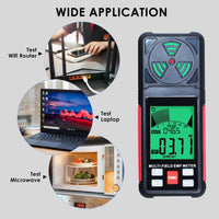 ILEM-423 Professional EMF Meter Tester Electromagnetic Field Radiation Detector EF, Radio Frequency (RF), Magnetic Field (MF) Detection for Home, Office, School, Hospitals, etc. EMF Inspections - Instrulife
