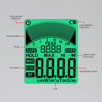 ILEM-423 Professional EMF Meter Tester Electromagnetic Field Radiation Detector EF, Radio Frequency (RF), Magnetic Field (MF) Detection for Home, Office, School, Hospitals, etc. EMF Inspections - Instrulife
