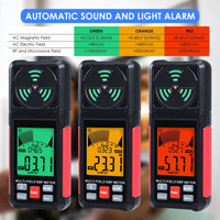 ILEM-423 Professional EMF Meter Tester Electromagnetic Field Radiation Detector EF, Radio Frequency (RF), Magnetic Field (MF) Detection for Home, Office, School, Hospitals, etc. EMF Inspections - Instrulife