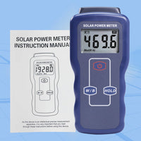 ILEM-427 Solar Power Meter Sun Light Radiation Testing for Solar Energy Research Meteorology Agriculture Sun Light Energy Measuring Tool - Instrulife