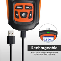 ILEM-456 Gauss Meter Portable Tesla Meter Gaussmeter 0~2500 mT Surface Magnetic Field Tester High Precision Hall Sensor ±1% or ±5% Accuracy with Data Record Function - Instrulife