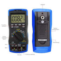 ILAU-214 Auto-Ranging LCD Digital Multimeter Engine Analyzer Tester DCV/ACV, RPM Tachometer, Dwell Angle, Current, Temperature, Resistance, Diode Continuity Test, Pulse Width - Instrulife