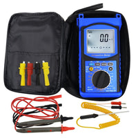 ILAU-215 Digital Engine Analyzer Automotive Multimeter 6000 Counts - DC AC Voltage, DC AC Current, Resistance, Capacitance, Frequency, Duty cycle, Temperature, Diode & Continuity Test, Tachometer, Dwell Angle, Pulse Width, Analog Signal Output - Instrulife