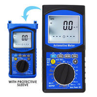 ILAU-215 Digital Engine Analyzer Automotive Multimeter 6000 Counts - DC AC Voltage, DC AC Current, Resistance, Capacitance, Frequency, Duty cycle, Temperature, Diode & Continuity Test, Tachometer, Dwell Angle, Pulse Width, Analog Signal Output - Instrulife