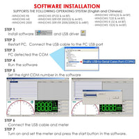 ILAU-216 Digital Engine Automotive Analyzers Diagnostic Multimeter Auto-Ranging with PC Data Transfer - Instrulife