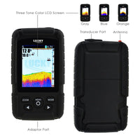 ILFF-55LiC 2-in-1 LUCKY Fishfinder Wireless/Wired Sensor English/Russian Menu 328ft/100m Waterproof Monitor Rechargeable Battery - Instrulife