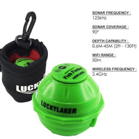 ILFF-10 70M WIFI Fishfinder Sonar IOS Android Fish Finder 147 FEET (45 Meters) with Neoprene Bag - Instrulife