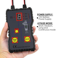 ILIT-381 Professional Fuel Injector Tester DIY Diagnosis Tool Kit Automotive Gasoline Injector Tester for Identifying Stuck, Leaking, and Burnt-Out Injectors, with 4 Pulse Modes Diagnostic Tool - Instrulife