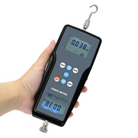 ILFM-207 Digital Force Meter Gauge Pull & Push Magnitude Test Tester Newtonmeter Newton N / kg / lb / g Measurement, for Manufacturing, Electronics, Building Hardware, Textile, Auto Parts - Instrulife