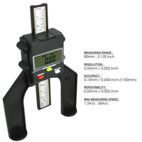 ILDG-45 Digital Self Standing Depth Gauge w/ Magnetic Feet 80mm - Instrulife