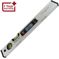ILAF-17 Digital Angle Finder Level 360° Spirit Level Upright Inclinometer with Magnets Protractor Ruler - Instrulife