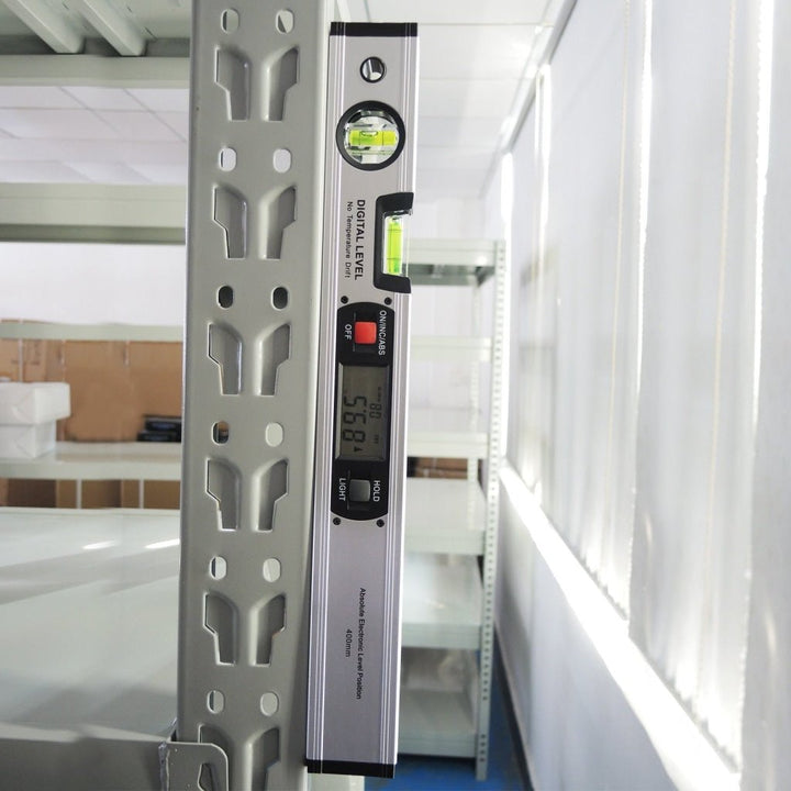 ILAF-17 Digital Angle Finder Level 360° Spirit Level Upright Inclinometer with Magnets Protractor Ruler - Instrulife