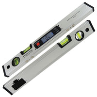 ILAF-17 Digital Angle Finder Level 360° Spirit Level Upright Inclinometer with Magnets Protractor Ruler - Instrulife