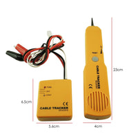 ILCT-1026 Telephone Line Cable Tracker Wire Tracer Tester Sender and Reciever Kit Tone Continuity - Instrulife