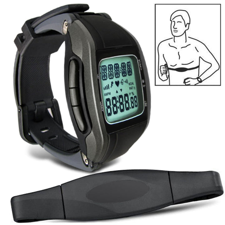 ILHR-734 Heart Rate Monitor Wireless Chest Strap Watch Fitness Belt Sport - Instrulife