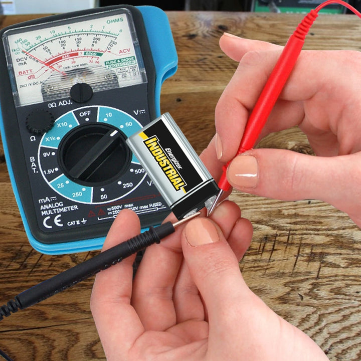 ILAM-1018 Analog 5 Scales Multimeter DC AC Voltage DC Current OHM Decibel Resistance Pocket Size - Instrulife