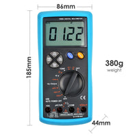 ILMU-1038 Multimeter DMM True RMS TRMS Auto-Ranging w/ USB Interface, Multi Meter Tester, AC/ DC Current Voltage Resistance Capacitance Diode - Instrulife