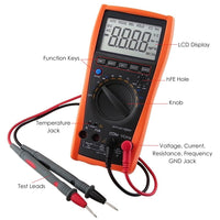 ILMU-901 Digital Multimeter Tester Thermometer Voltmeter AC DC Ohm - Instrulife