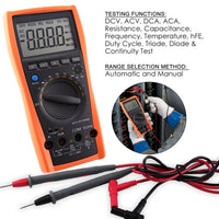 ILMU-901 Digital Multimeter Tester Thermometer Voltmeter AC DC Ohm - Instrulife