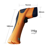 ILTH-802 Digital Non-Contact IR Thermometer -13~1040°F -25~560°C, 12:1 - Instrulife