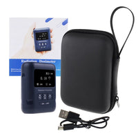 ILRM-330 Radiation Dosimeter Nuclear Medical Beta Gamma X Ray Detector Tester Metal Nuclear Geiger Counter with Alarm - Instrulife