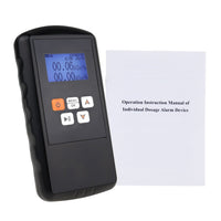 ILRM-332 Digital Nuclear Radiation Detector Dosimeter Geiger Counter Dose Device Monitor Portable with Dosage Rate Alarm - Instrulife