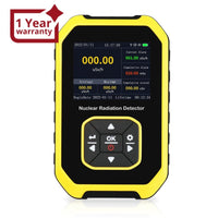 ILRM-391 Geiger Counter Nuclear Radiation Detector Handheld Dosimeter Beta Gamma X-ray Rechargeable Radioactive Monitor Tester Switchable 5 Dosage Units for Outdoor Industry Research and Personal Home Usage - Instrulife