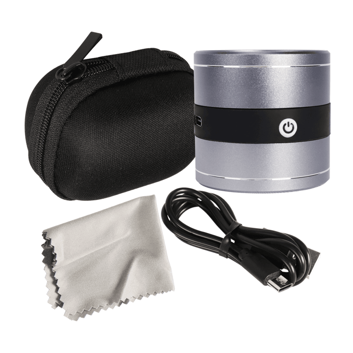 ILJL-386 Rechargeable 10X Full Metal Jeweler Optical Magnifying Glass 5 LED 5 UV Light Scale Loupe USB Charging Lens Jewelry Gemstone Magnifier Tool - Instrulife